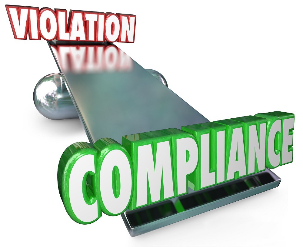 IT Support Compliance Vs Violation See-Saw Balance Following Rules Laws